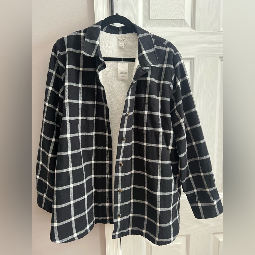 NWT J.Crew women’s shirt jacket
